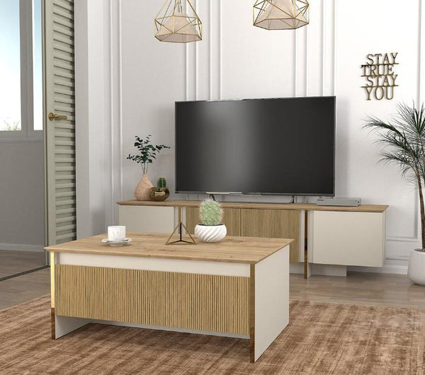 Pack meuble TV SION& TABLE BASSE SION