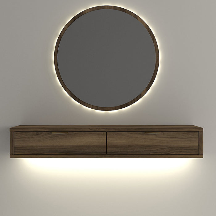 Coiffeuse Moderne CLASSI avec Éclairage LED – Élégance & Praticité 100cm
