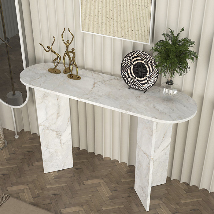 Console CORTADO-effet marbre- 120cm