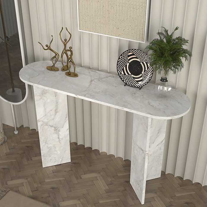 Console CORTADO-effet marbre- 120cm