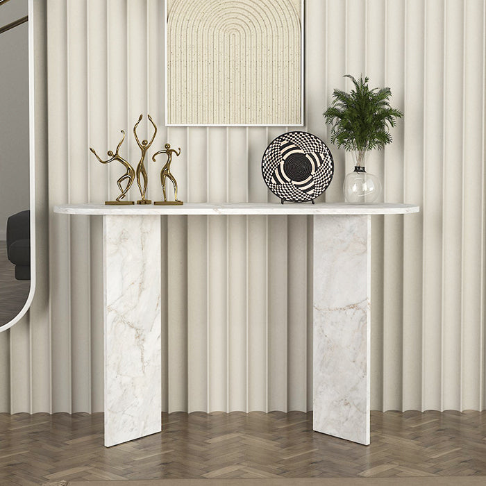 Console CORTADO-effet marbre- 120cm