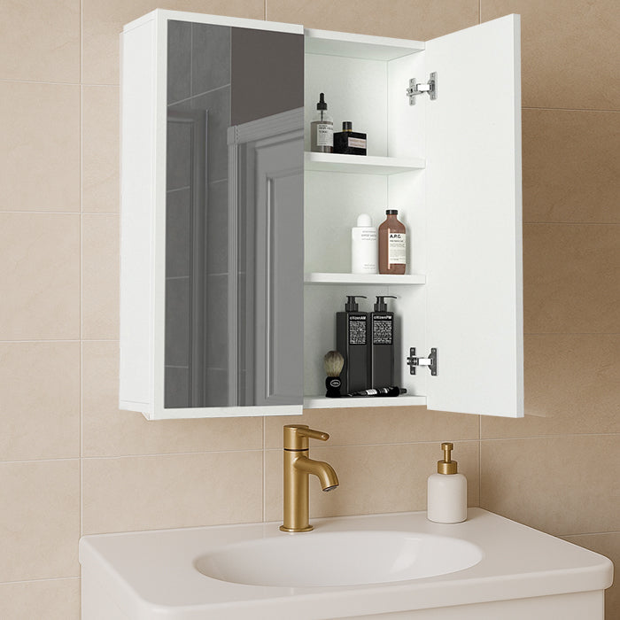 Meuble miroir de salle de bain avec rangements -KAYLA-