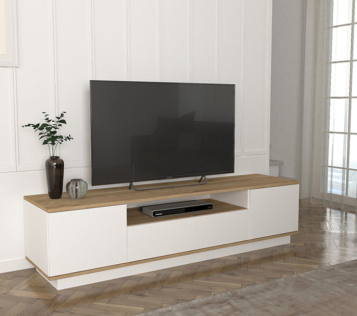 Meuble TV Moderne avec Rangement - FEDIA - 180cm